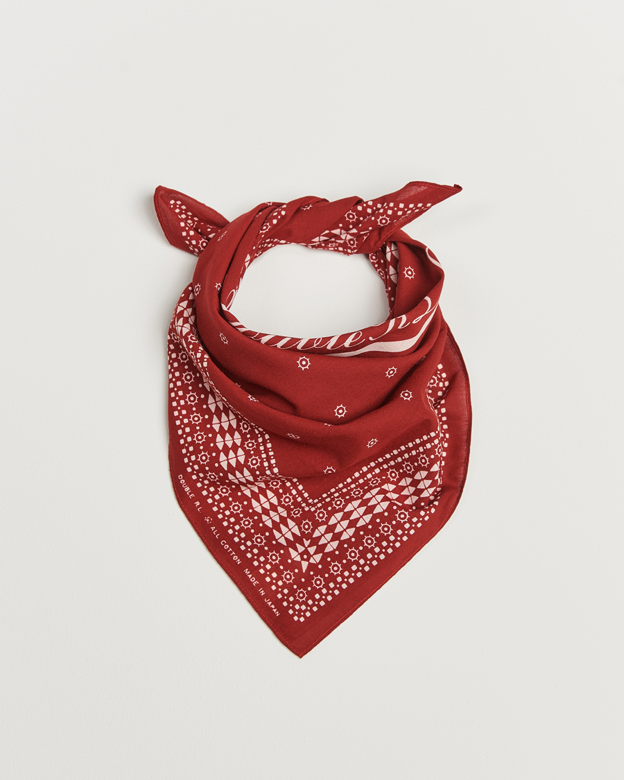 Homme | RRL Benson Printed Bandana Turkey Red | RRL | Benson Printed Bandana Turkey Red