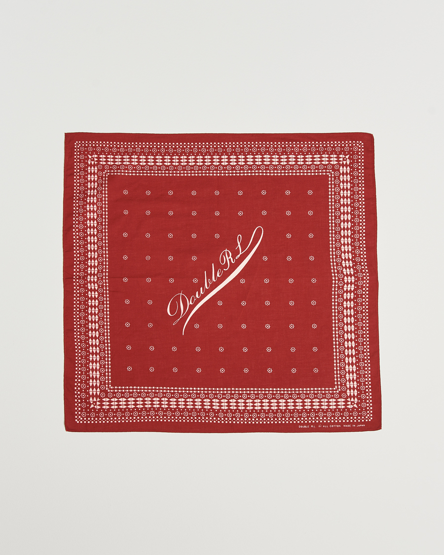 Homme | RRL Benson Printed Bandana Turkey Red | RRL | Benson Printed Bandana Turkey Red