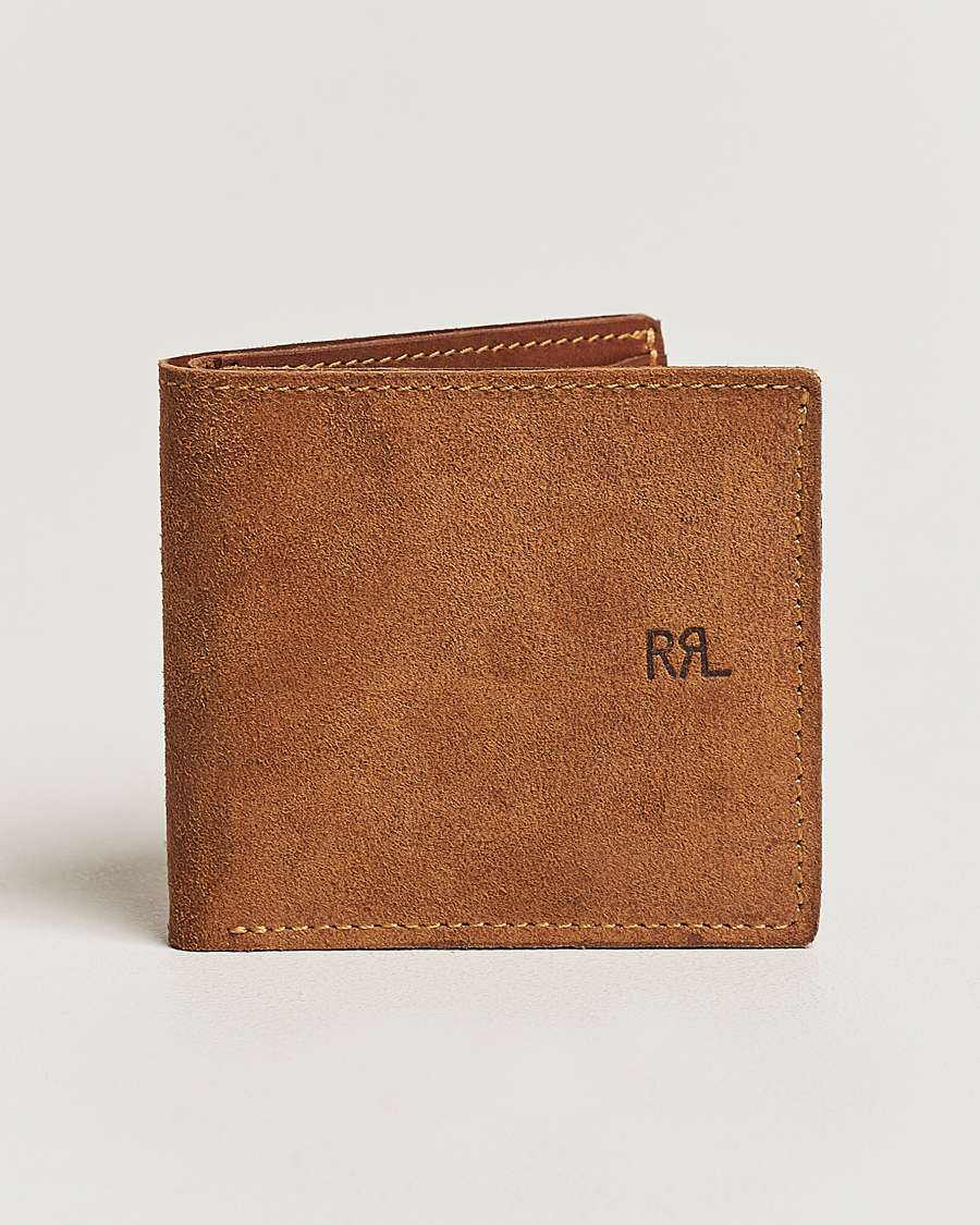 Homme | RRL Ranch Leather Billfold Brown | RRL | Ranch Leather Billfold Brown