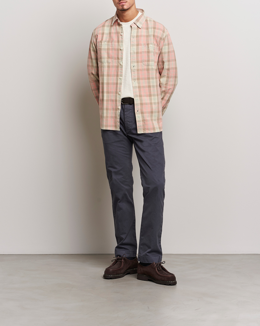 Homme | Pantalons | RRL | Officers Chino Navy
