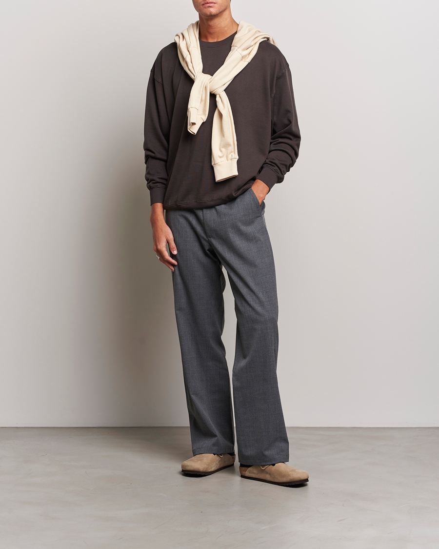 Homme | Pulls Et Tricots | Auralee | High Gauge Sweatshirt Dark Brown