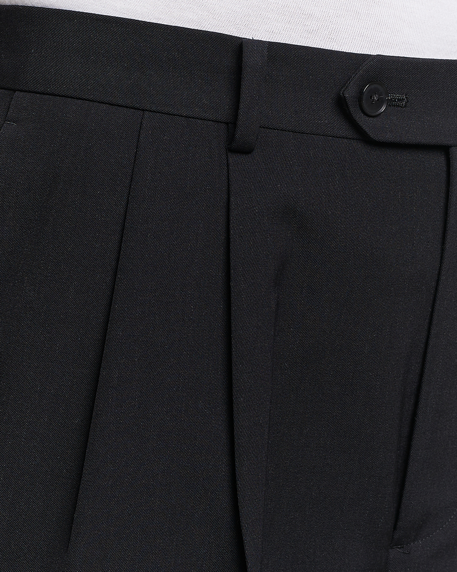 Homme | Pantalons | Auralee | Wool Gabardine Slacks Black