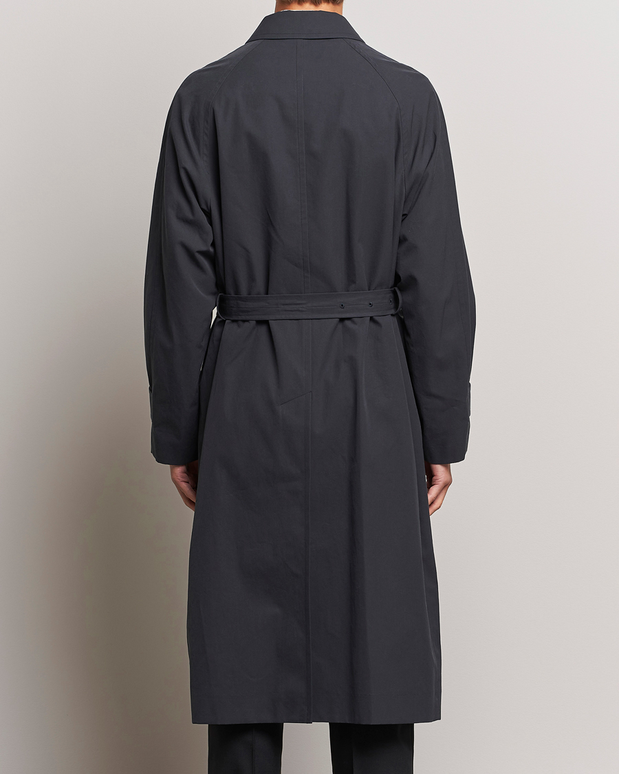 Homme | Manteaux Et Vestes | Auralee | Finx Gabardine Trench Coat Black