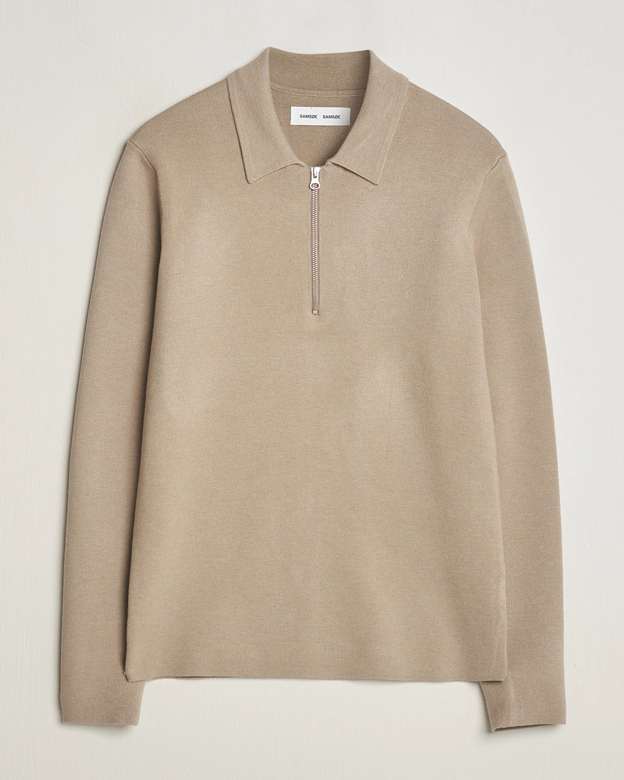 Homme | Pulls Et Tricots | Samsøe Samsøe | Guna Half Zip Pure Cashmere