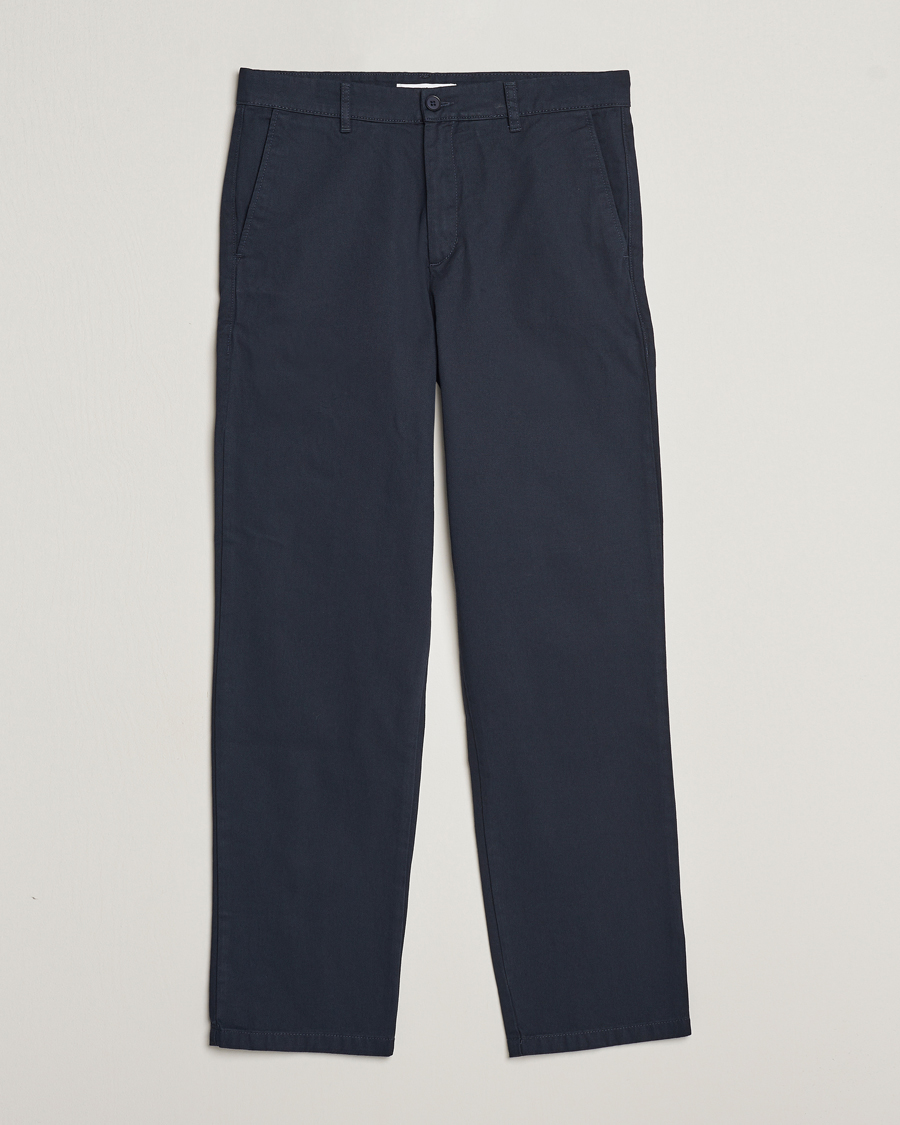 Homme | Pantalons | Samsøe Samsøe | Johnny Cotton Trousers Salute Navy