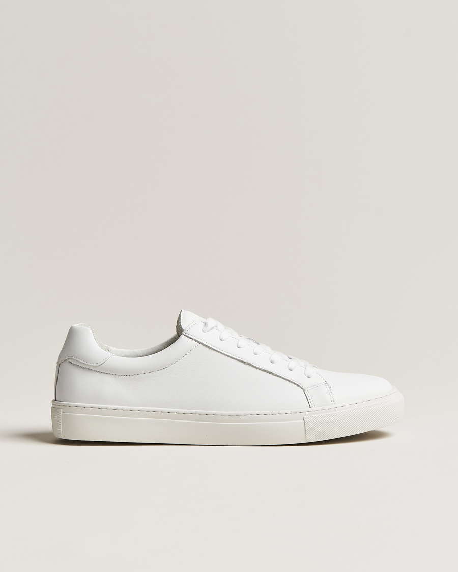 Homme | Baskets | Samsøe Samsøe | Saharry Leather Sneakers White