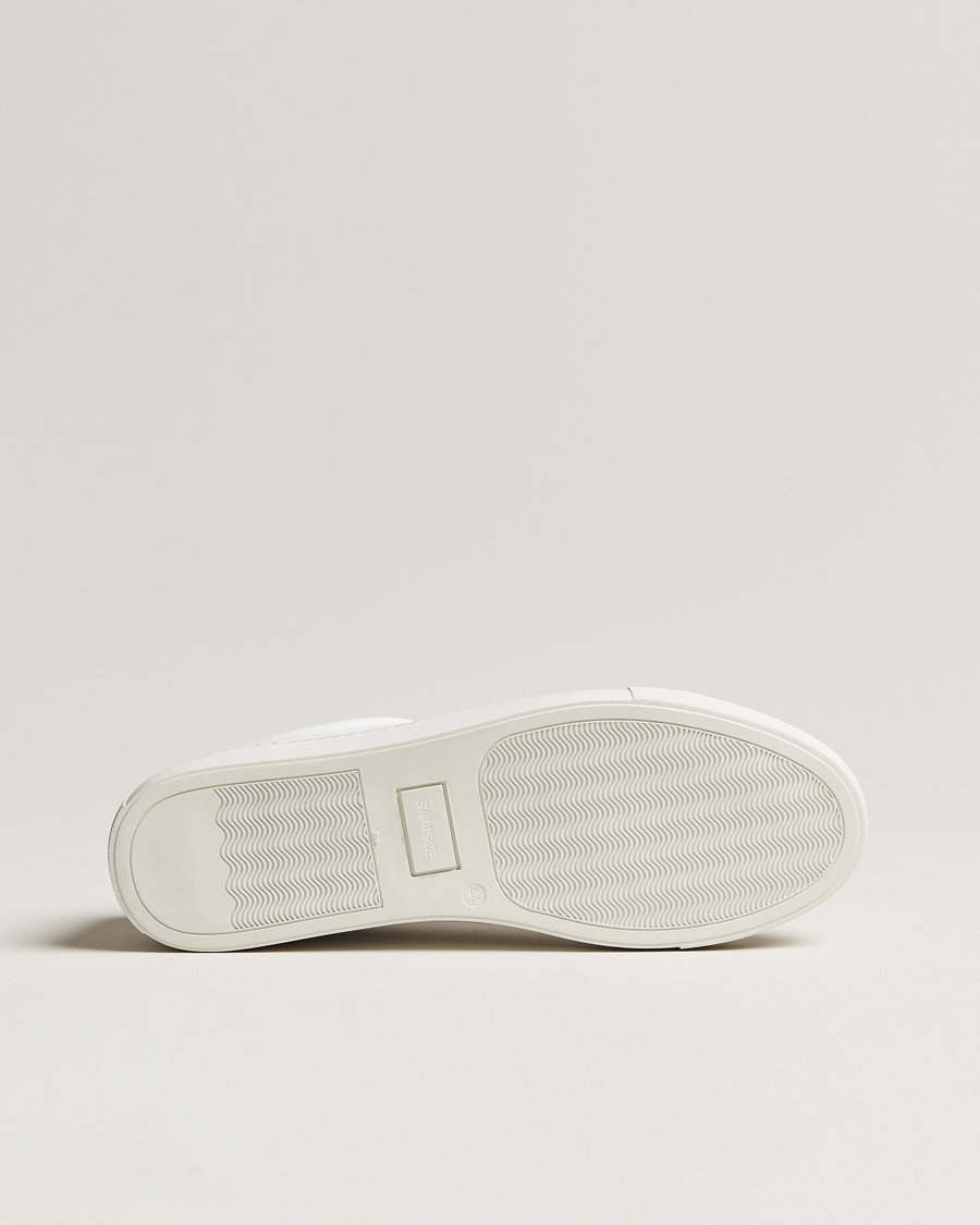 Homme | Baskets | Samsøe Samsøe | Saharry Leather Sneakers White