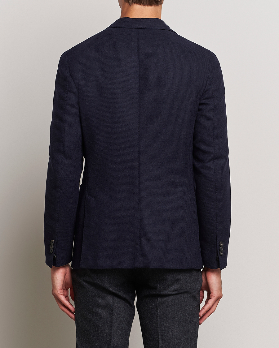 Homme | Blazers | Incotex | Montedoro Unconstructed Wool/Cashmere Blazer Navy