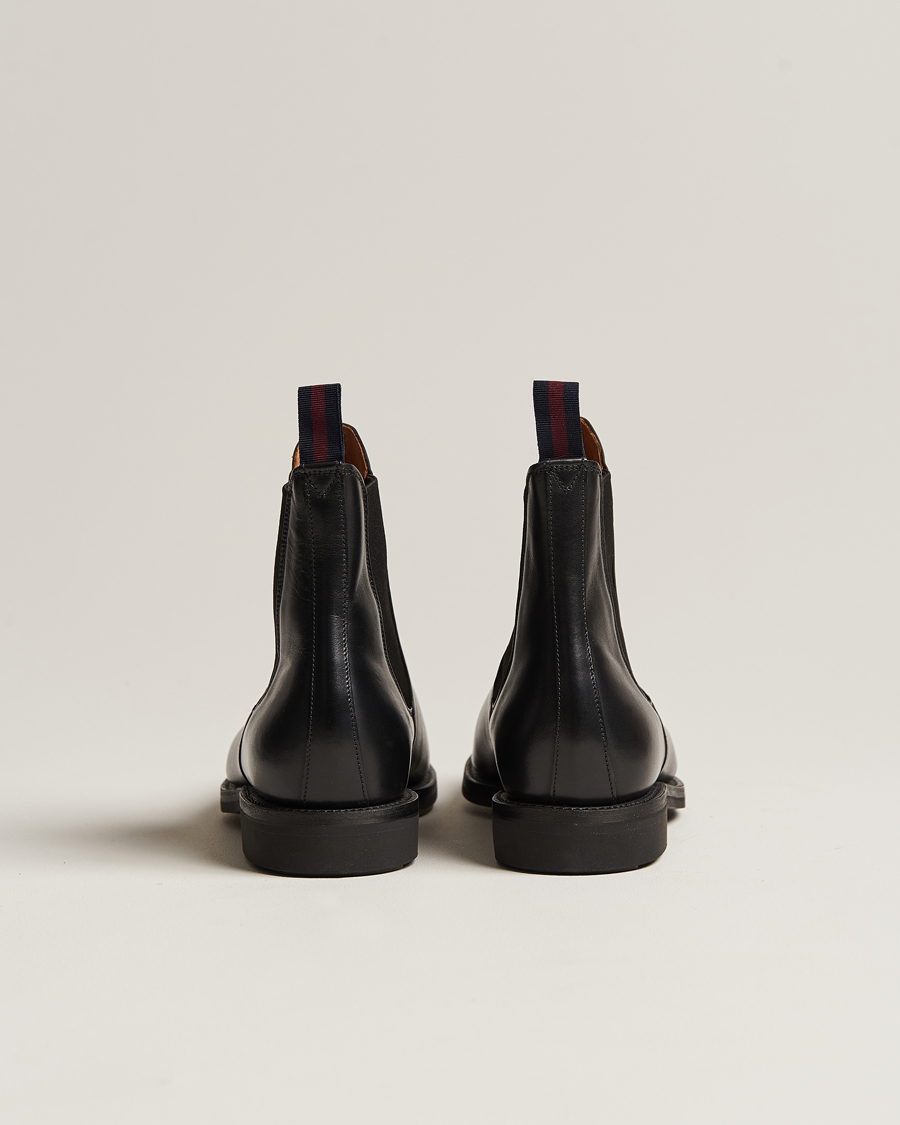 Homme | Sanders Liam Chelsea Boot Black Calf | Sanders | Liam Chelsea Boot Black Calf