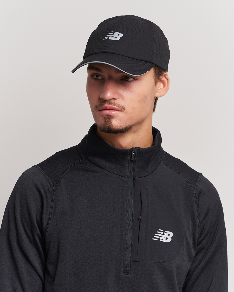 Homme | New Balance Running 6-Panel Performance Hat Black | New Balance Running | 6-Panel Performance Hat Black
