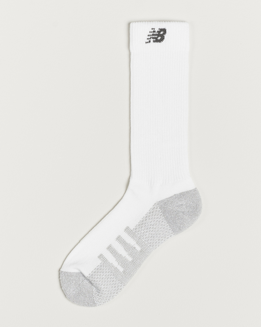 Homme | Sous-Vêtements Et Chaussettes | New Balance Running | 2-Pack CoolMax Running Socks White