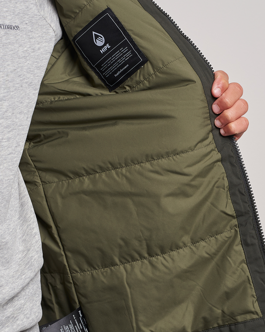 Homme | Manteaux Et Vestes | Peak Performance | 2L Padded Field Jacket Olive Extreme