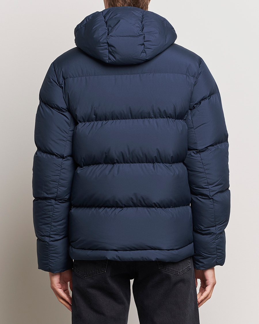 Homme | Manteaux Et Vestes | Peak Performance | Rivel Down Hooded Jacket Blue Shadow