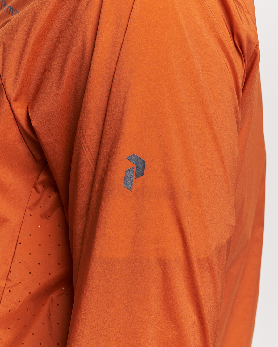Homme | Manteaux Et Vestes | Peak Performance | Vislight Wind Jacket Gold Flame/Motion Grey