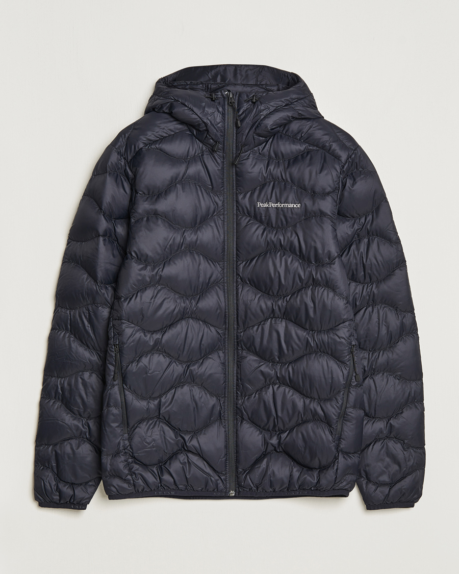 Homme | Manteaux Et Vestes | Peak Performance | Helium Down Hooded Jacket Black