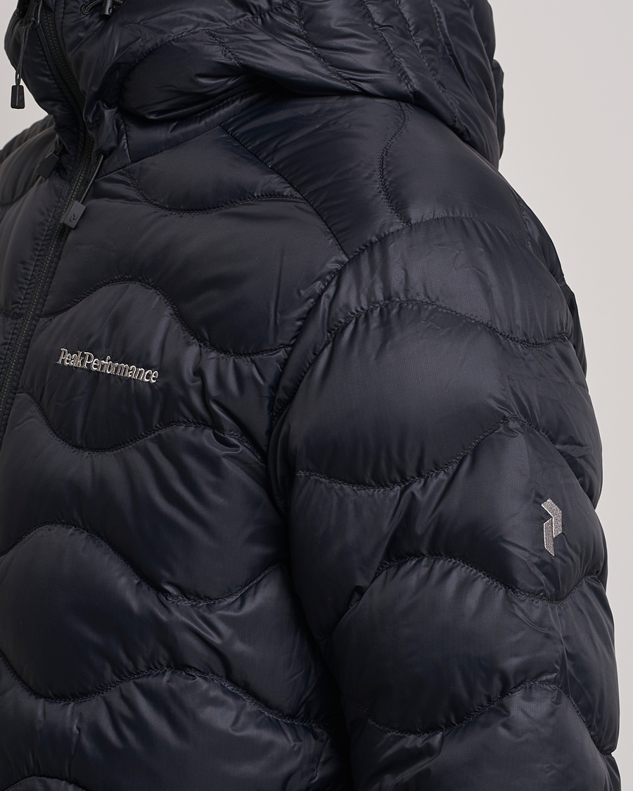 Homme | Manteaux Et Vestes | Peak Performance | Helium Down Hooded Jacket Black