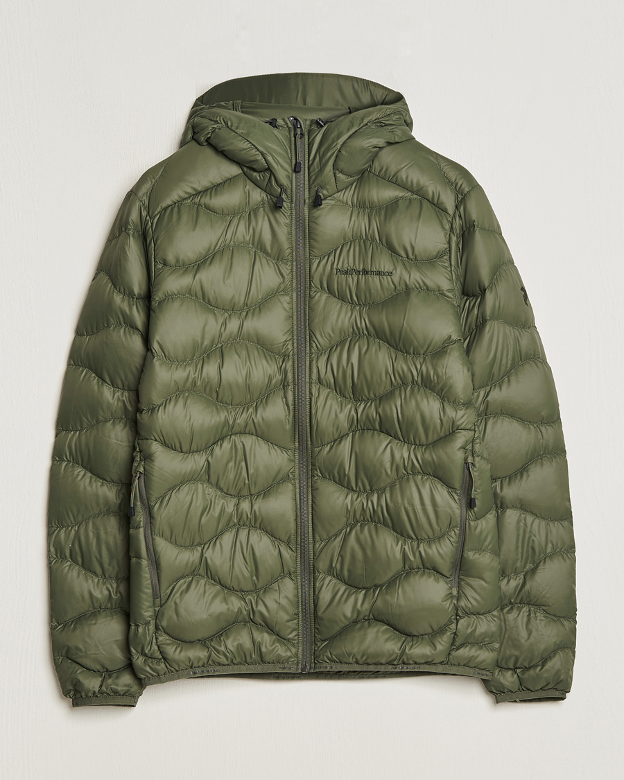 Homme | Manteaux Et Vestes | Peak Performance | Helium Down Hooded Jacket Pine Needle