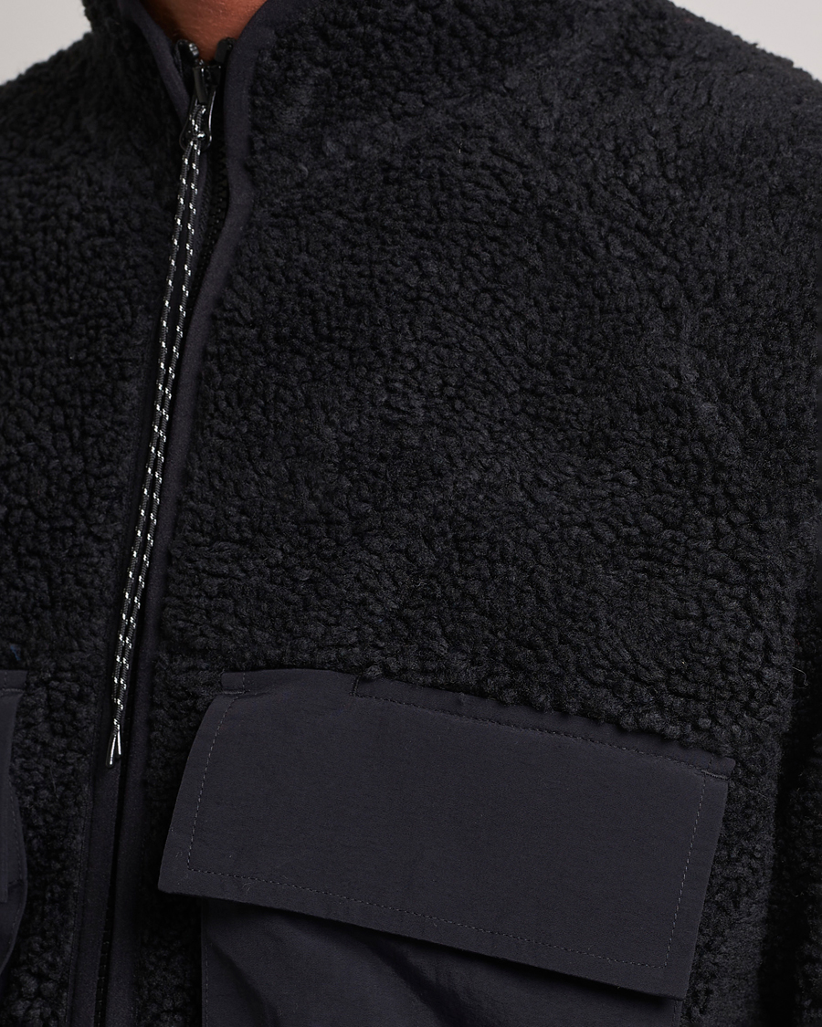 Homme | Pulls Et Tricots | Peak Performance | Heavy Pile Full Zip Black