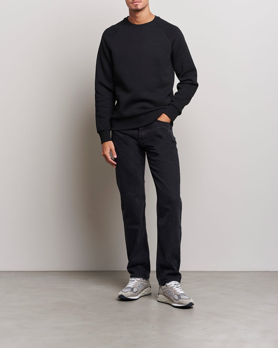 Homme | Pulls Et Tricots | Peak Performance | Original Logo Crew Neck Sweatshirt Black