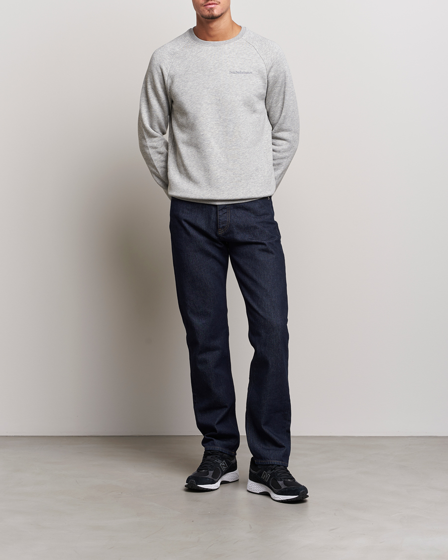 Homme | Pulls Et Tricots | Peak Performance | Original Logo Crew Neck Sweatshirt Grey Melange