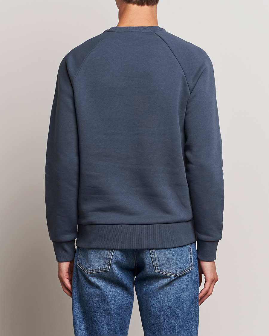 Homme | Pulls Et Tricots | Peak Performance | Original Logo Crew Neck Sweatshirt Omber Blue