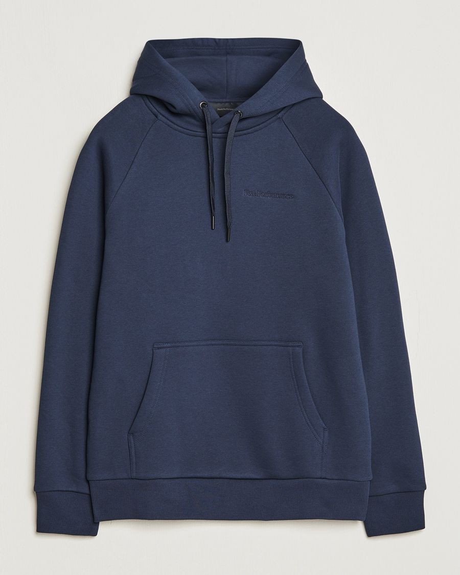 Homme | Pulls Et Tricots | Peak Performance | Original Logo Hoodie Blue Shadow