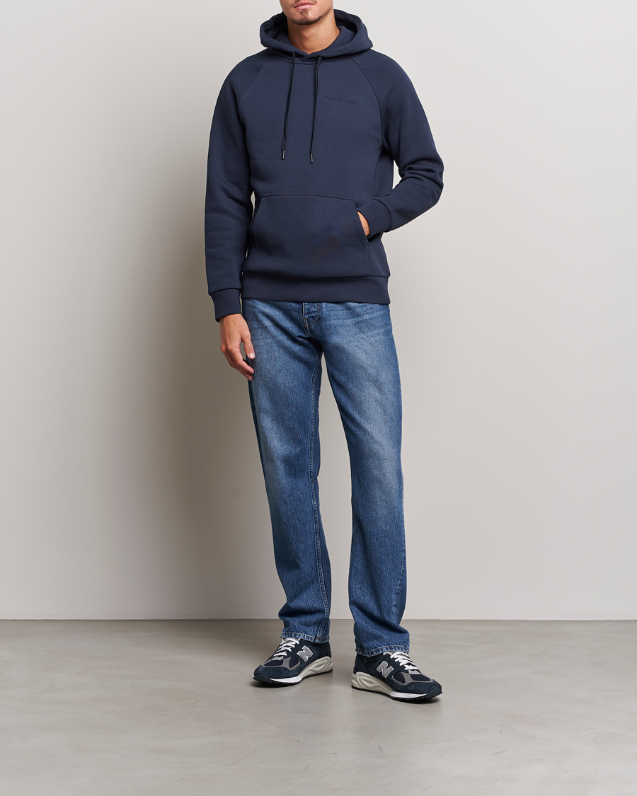 Homme | Pulls Et Tricots | Peak Performance | Original Logo Hoodie Blue Shadow