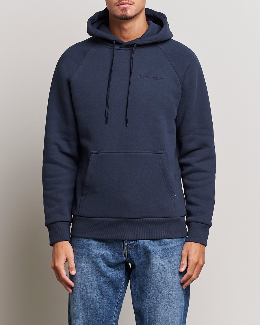 Homme | Pulls Et Tricots | Peak Performance | Original Logo Hoodie Blue Shadow