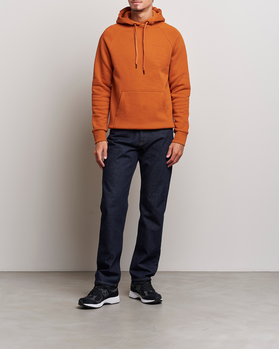 Homme | Pulls Et Tricots | Peak Performance | Original Logo Hoodie Gold Flame