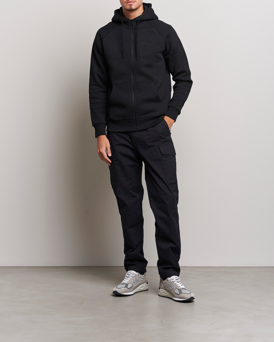 Homme | Pulls Et Tricots | Peak Performance | Original Logo Full Zip Hoodie Black
