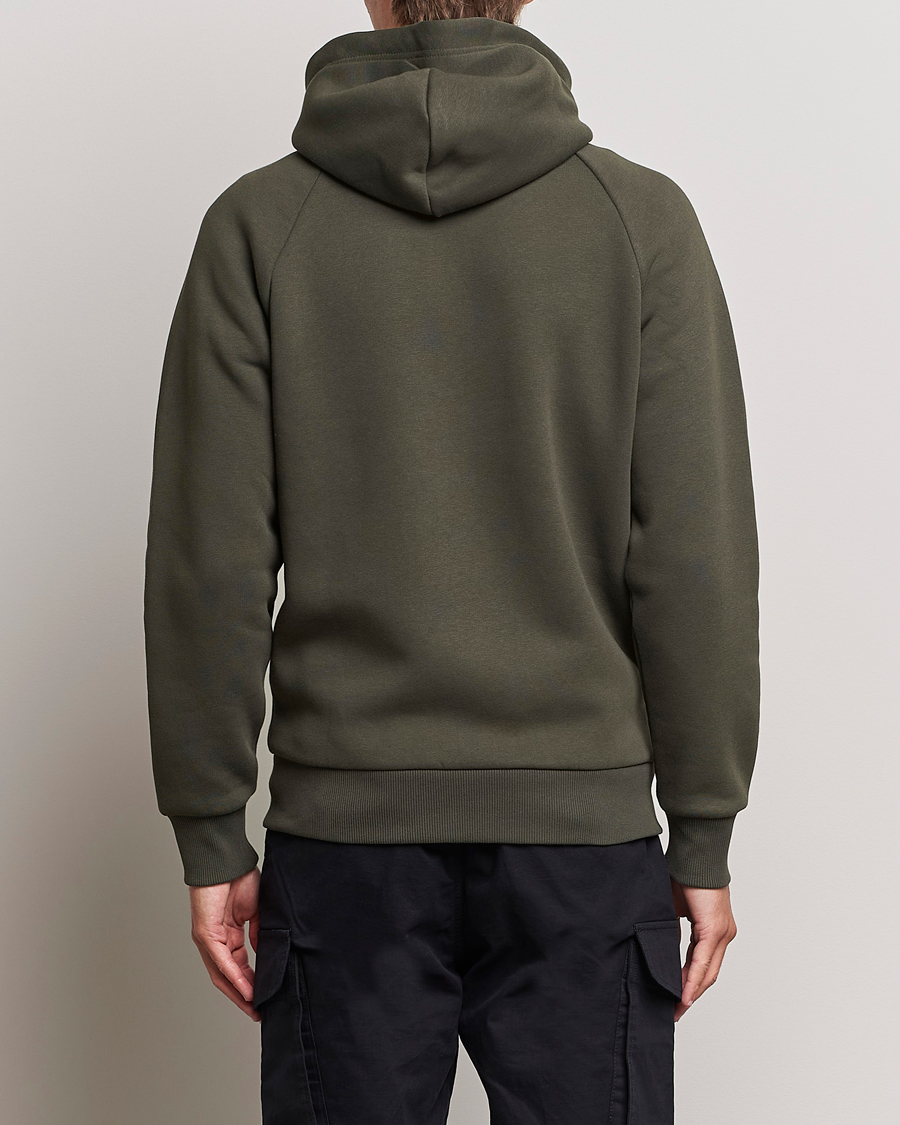 Homme | Pulls Et Tricots | Peak Performance | Original Logo Full Zip Hoodie Olive Extreme