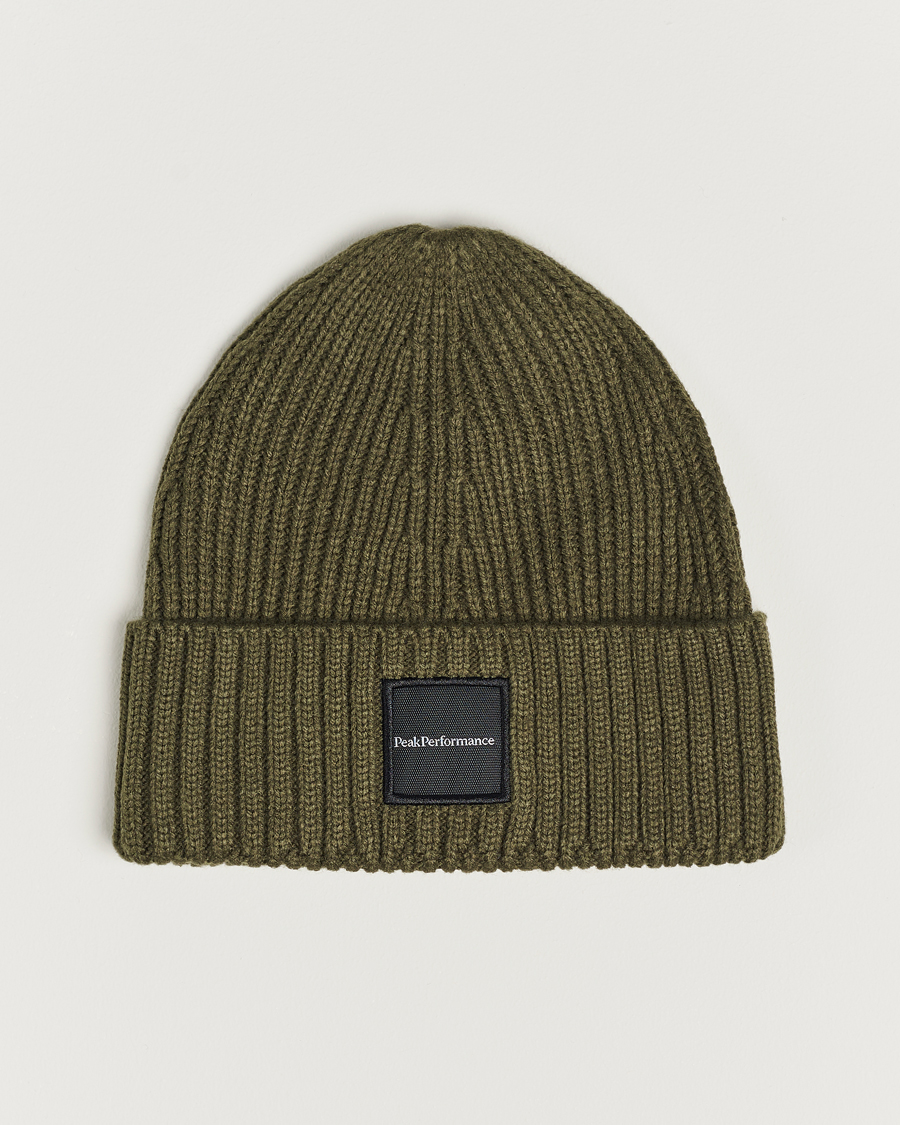 Homme | Peak Performance Cornice Ribbed Hat Pine Needle | Peak Performance | Cornice Ribbed Hat Pine Needle