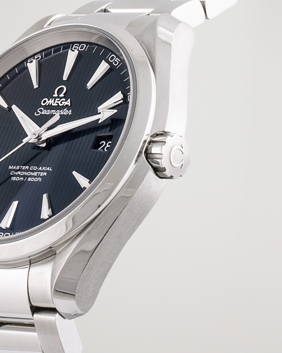 Homme | Omega Pre-Owned Seamaster Aqua Terra 231.10.42.21.03.003 Steel Blue | Omega Pre-Owned | Seamaster Aqua Terra 231.10.42.21.03.003 Steel Blue