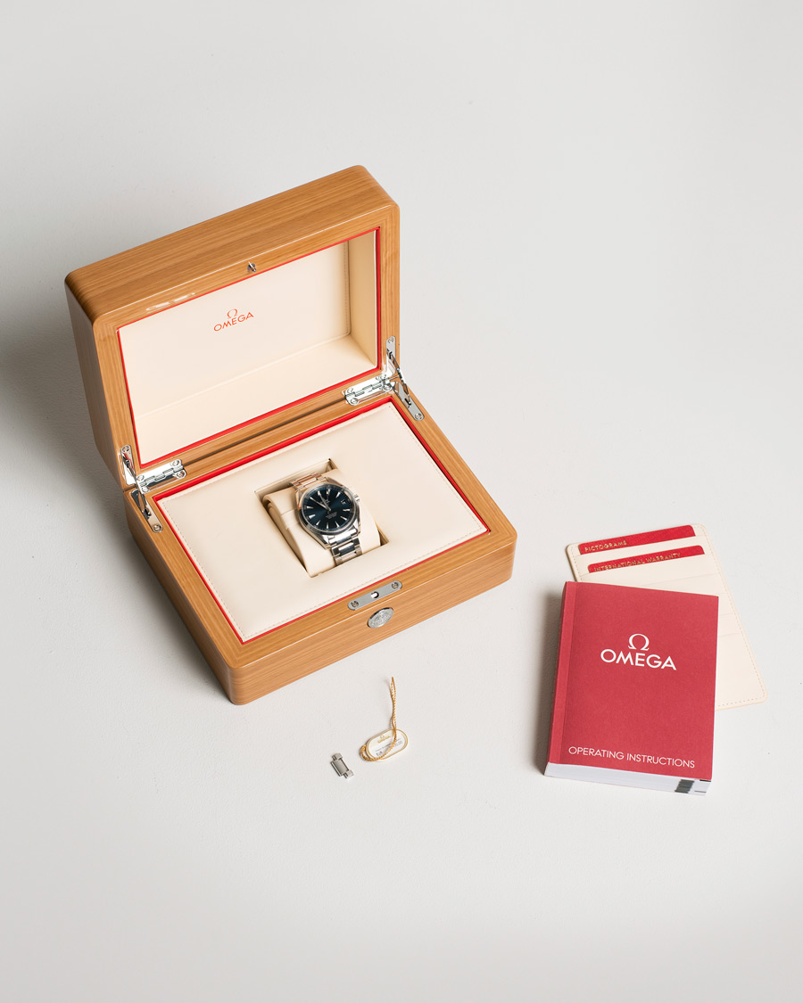 Homme | Omega Pre-Owned Seamaster Aqua Terra 231.10.42.21.03.003 Steel Blue | Omega Pre-Owned | Seamaster Aqua Terra 231.10.42.21.03.003 Steel Blue