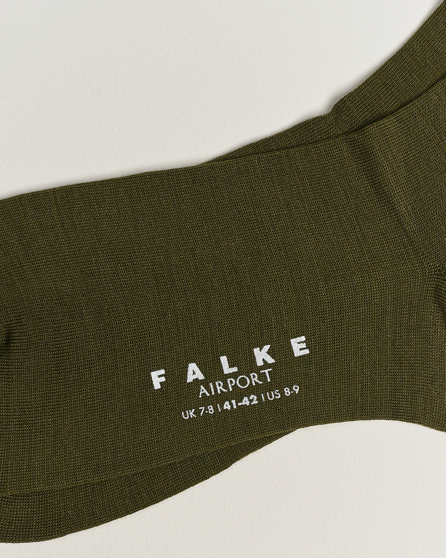 Homme |  | Falke | Airport Socks Artichoke Green