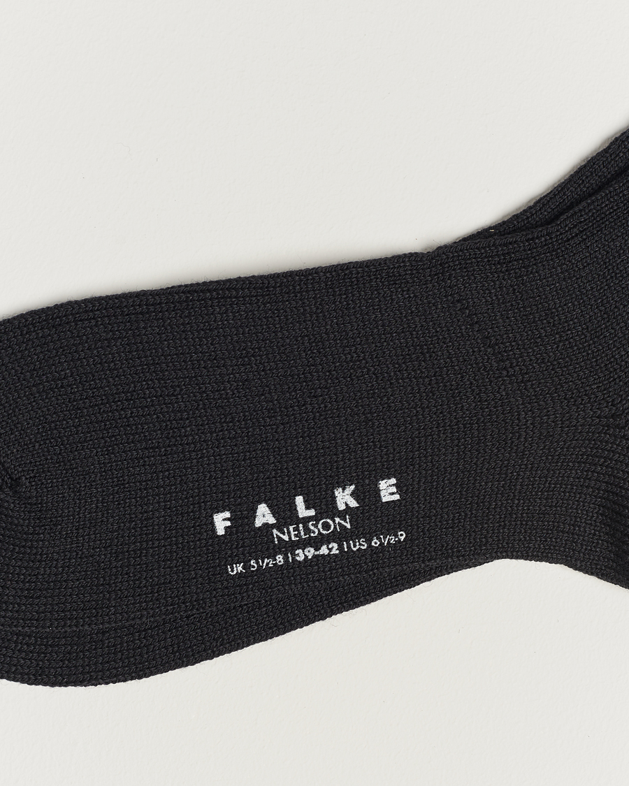 Homme |  | Falke | Nelson Wool Boot Sock Black