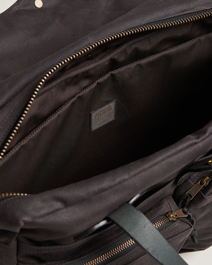 Homme | Filson 24-Hour Tin Briefcase Cinder | Filson | 24-Hour Tin Briefcase Cinder