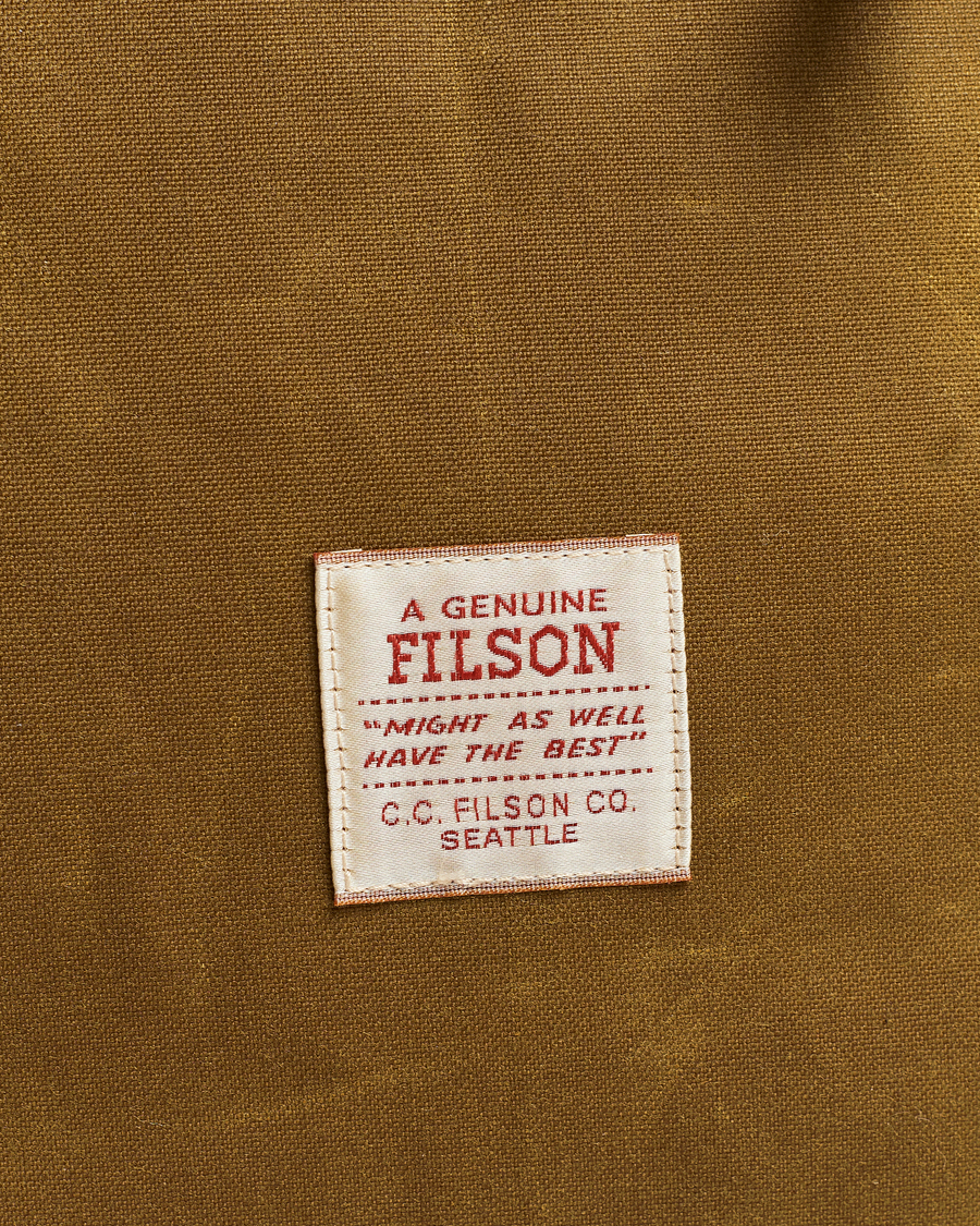 Homme | Filson Tin Cloth Small Duffle Bag Dark Tan | Filson | Tin Cloth Small Duffle Bag Dark Tan