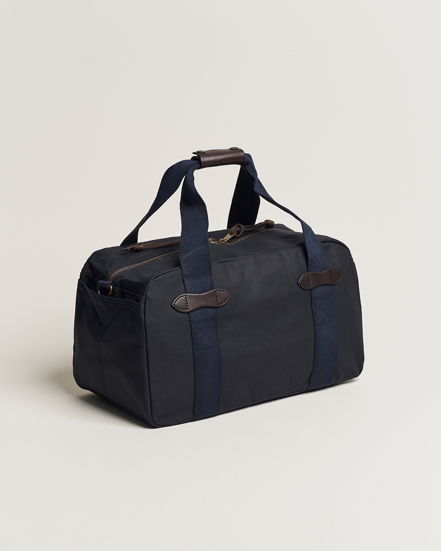 Homme | Filson Tin Cloth Small Duffle Bag Navy | Filson | Tin Cloth Small Duffle Bag Navy