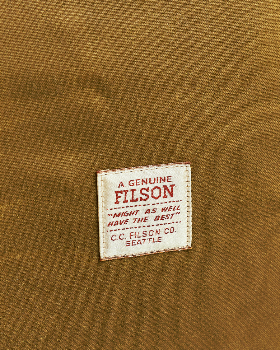 Homme | Sacs | Filson | Tin Cloth Medium Duffle Dark Tan
