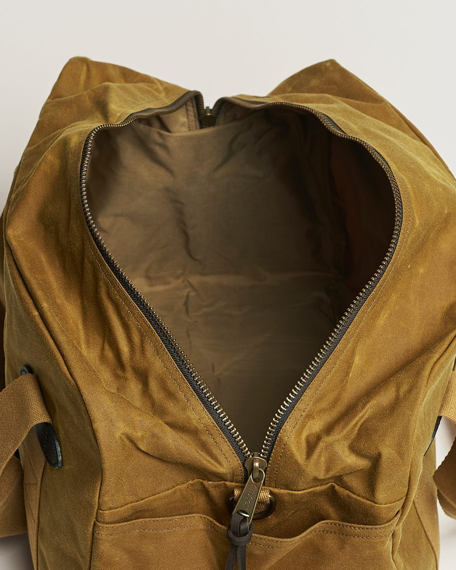 Homme | Sacs | Filson | Tin Cloth Medium Duffle Dark Tan