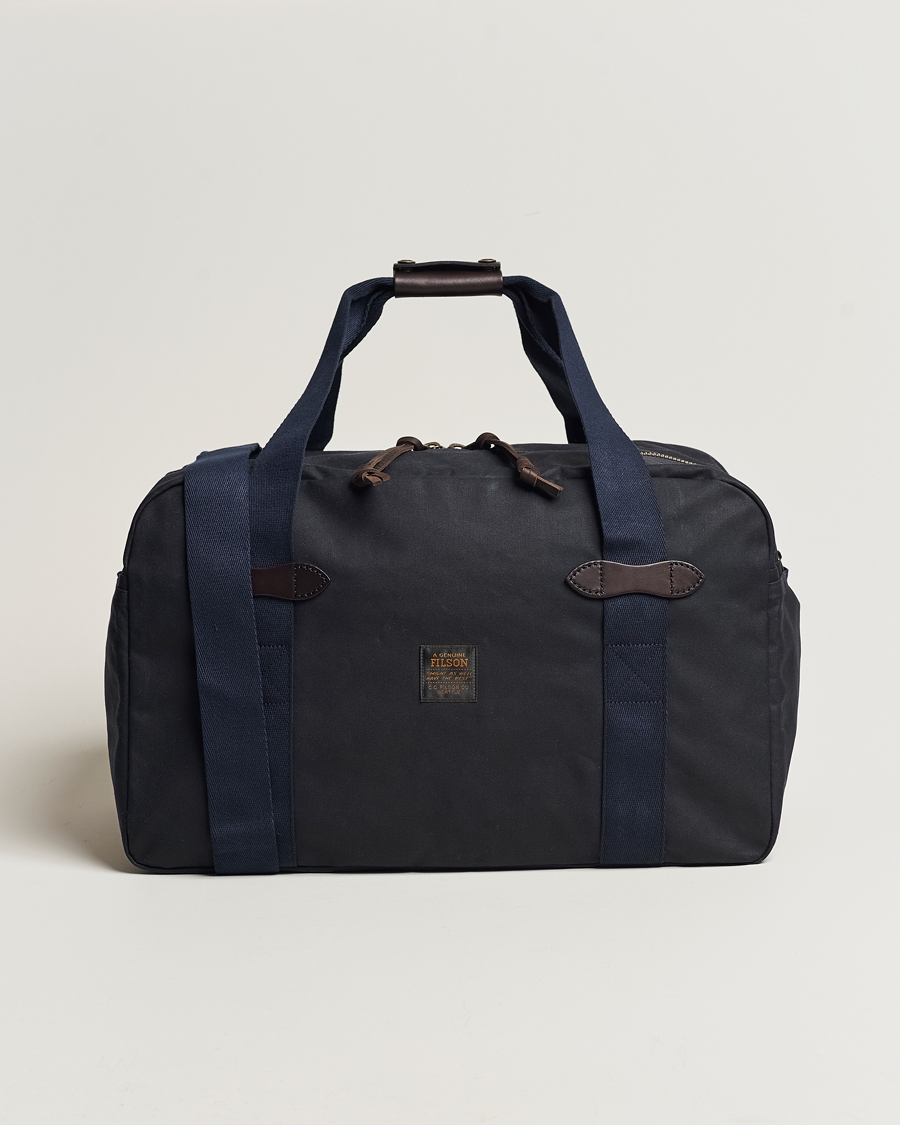 Homme | Filson Tin Cloth Medium Duffle Bag Navy | Filson | Tin Cloth Medium Duffle Bag Navy