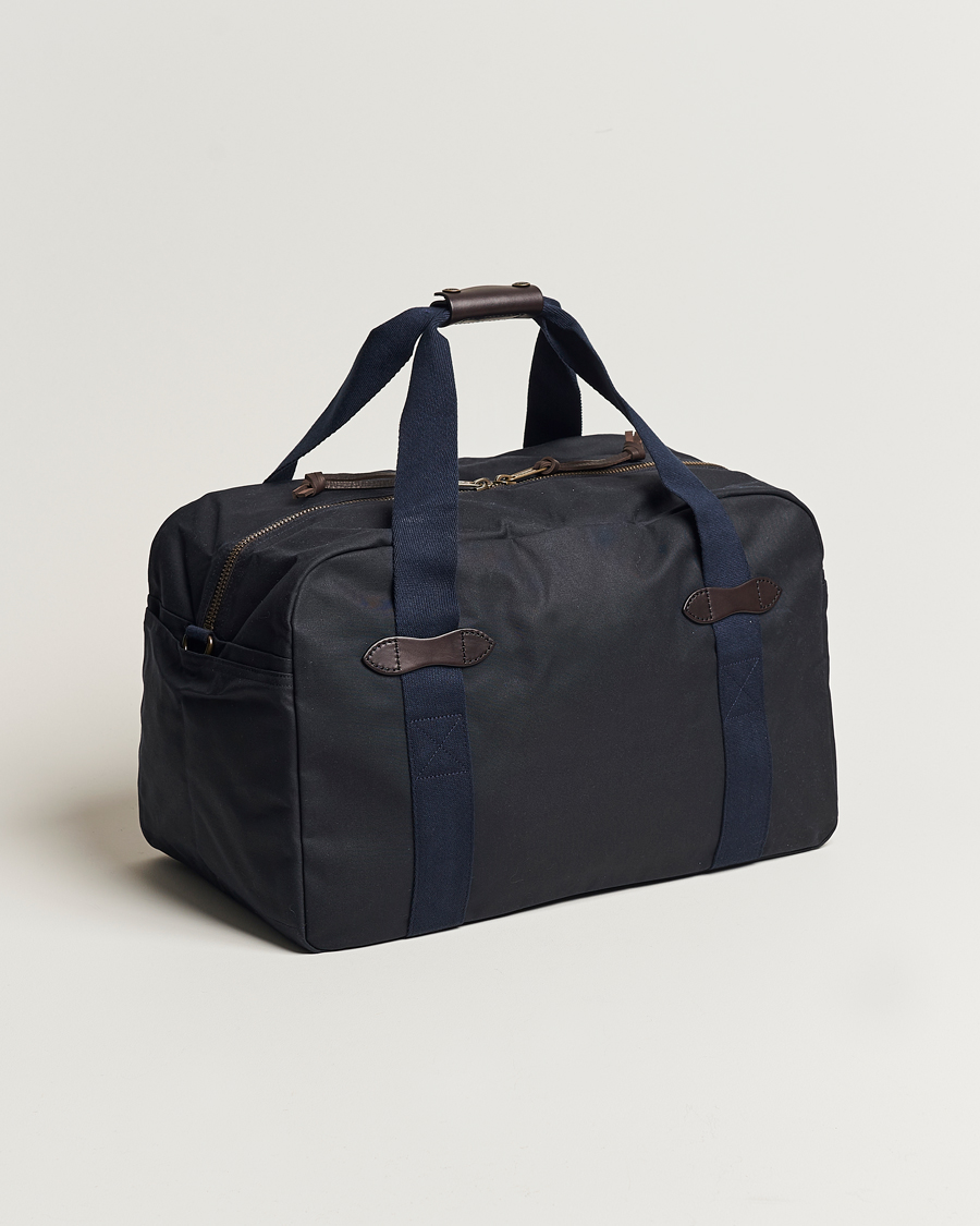 Homme | Filson Tin Cloth Medium Duffle Bag Navy | Filson | Tin Cloth Medium Duffle Bag Navy
