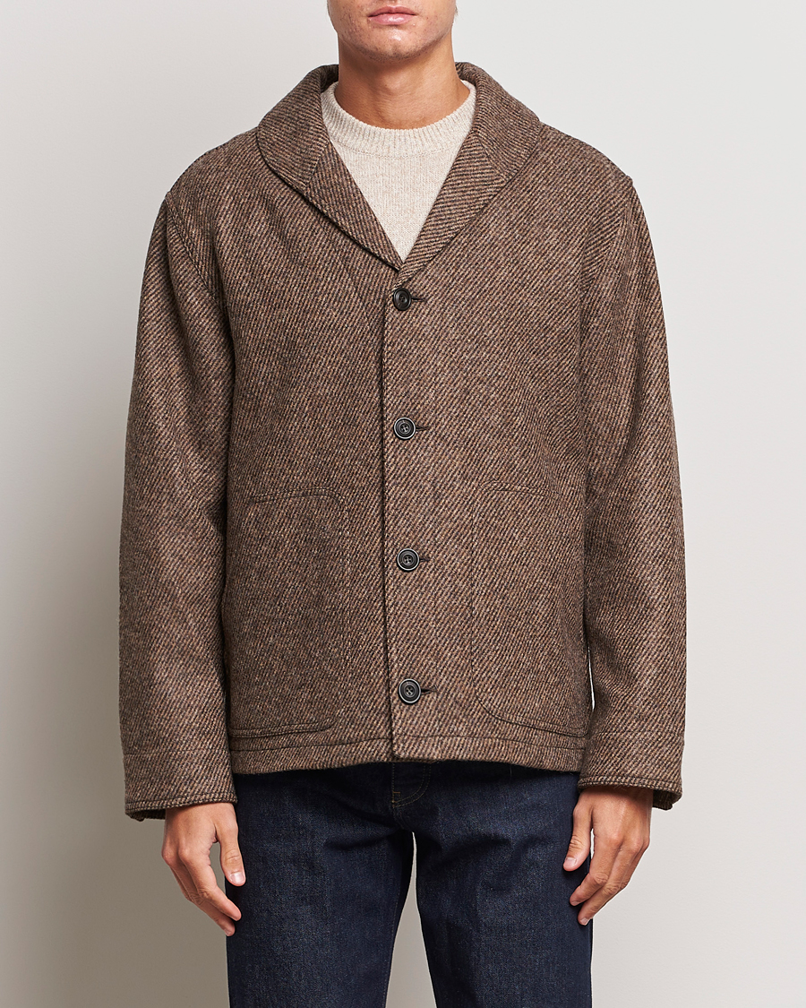 Homme | Manteaux Et Vestes | Filson | Decatur Island Wool Jacket Natural Brown