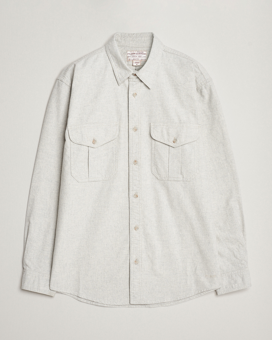 Homme | Chemises | Filson | Alaskan Guide Shirt Natural Heather