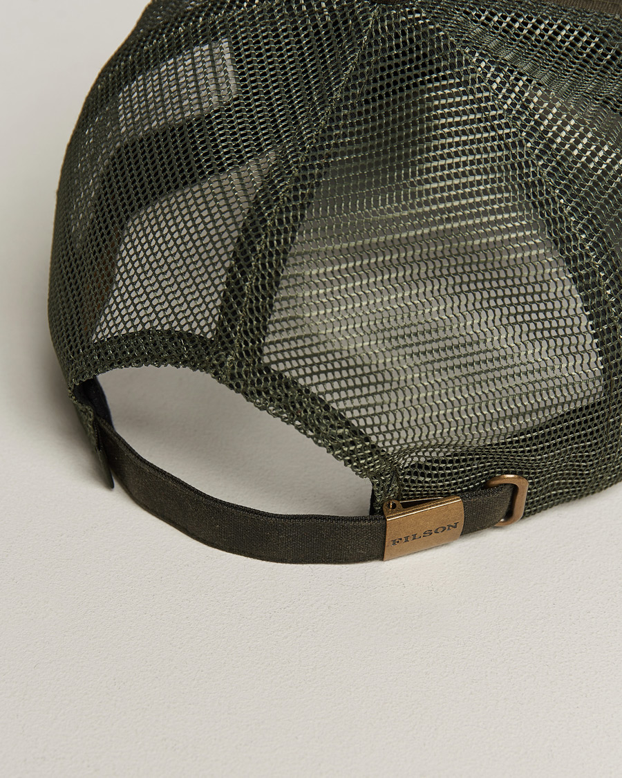 Homme | Filson Logger Mesh Cap Otter Green | Filson | Logger Mesh Cap Otter Green