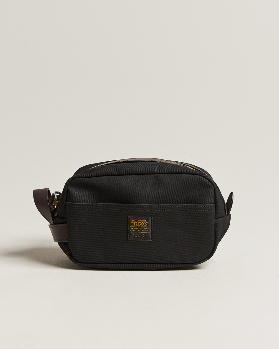 Homme | Sacs | Filson | Rugged Twill Travel Kit Black