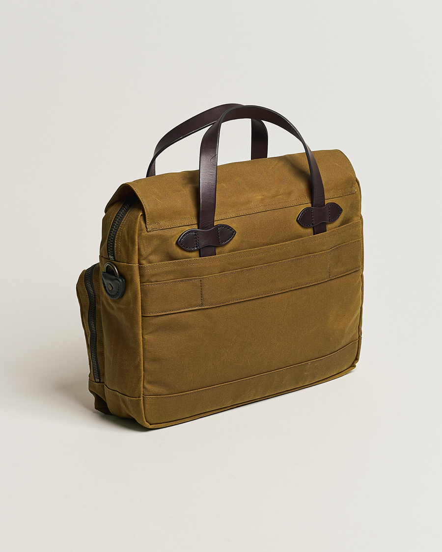 Homme | Filson 24-Hour Tin Briefcase Dark Tan | Filson | 24-Hour Tin Briefcase Dark Tan