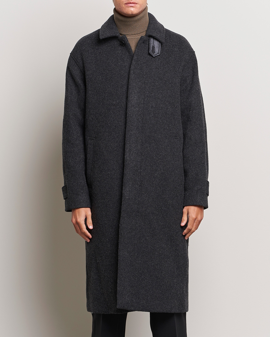 Homme | Manteaux Et Vestes | Samsøe Samsøe | Samsøe & Samsøe Jacob Coat Black Melange