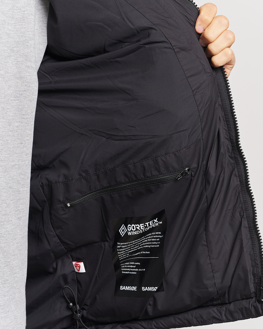 Homme | Manteaux Et Vestes | Samsøe Samsøe | Samsøe & Samsøe David Gore-Tex Puffer Jacket Black